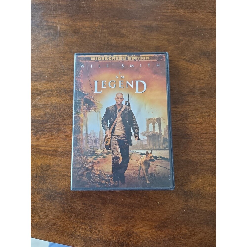I Am Legend DVD Widescreen Edition Will Smith 2007 Post-Apocalyptic thriller